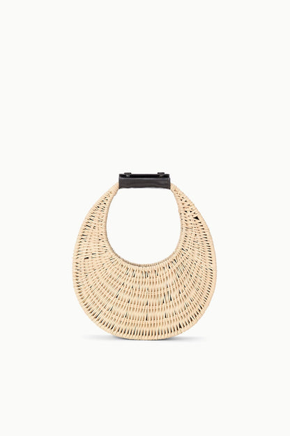 STAUD | Good Night Moon Wicker Bag Natural