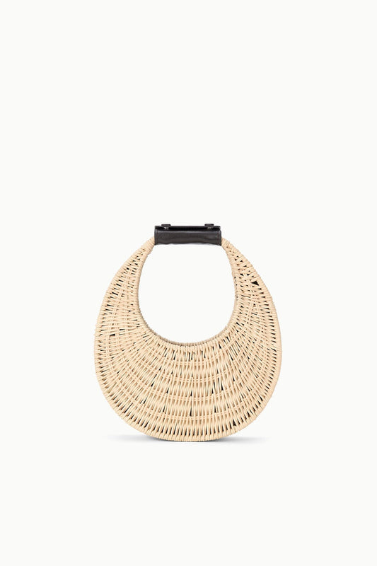 STAUD | Good Night Moon Wicker Bag Natural