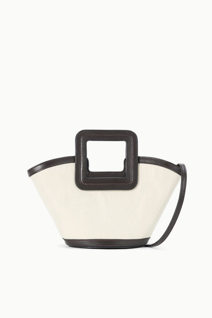 STAUD | Shirley Mini Bucket Natural Espresso