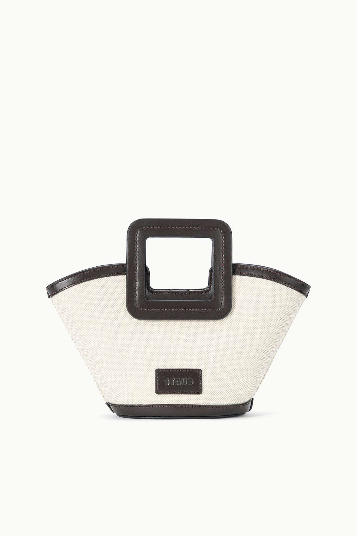 STAUD | Shirley Mini Bucket Natural Espresso