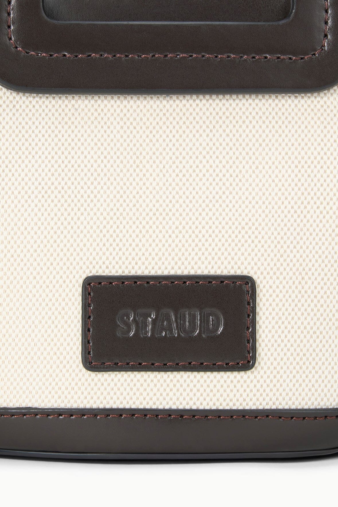 STAUD | Shirley Mini Bucket Natural Espresso