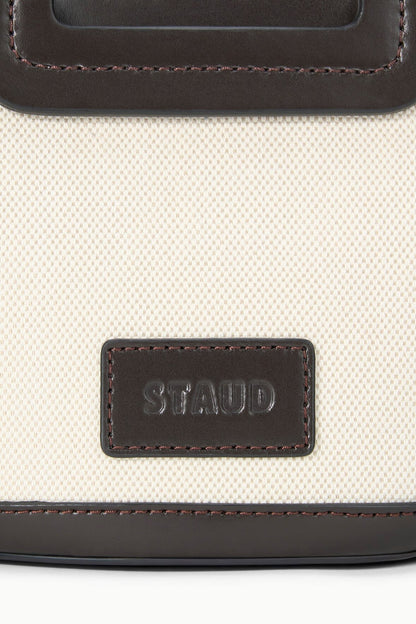 STAUD | Shirley Mini Bucket Natural Espresso