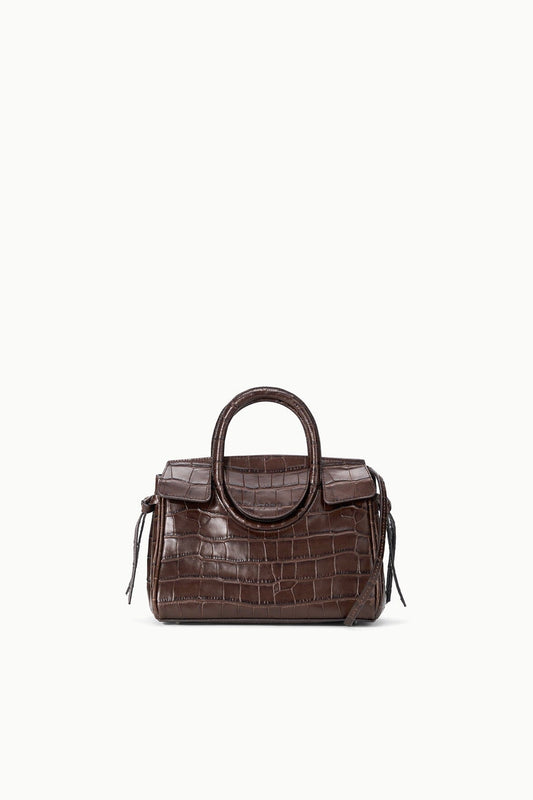 STAUD | Maude Mini Carryall Espresso Croco
