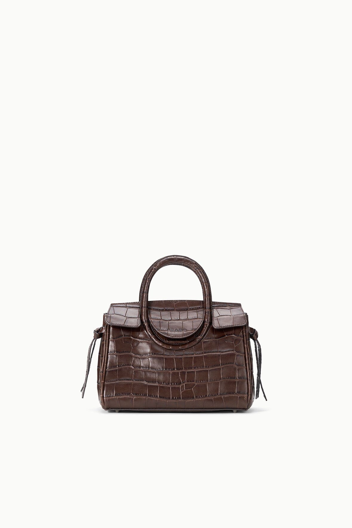 STAUD | Maude Mini Carryall Espresso Croco