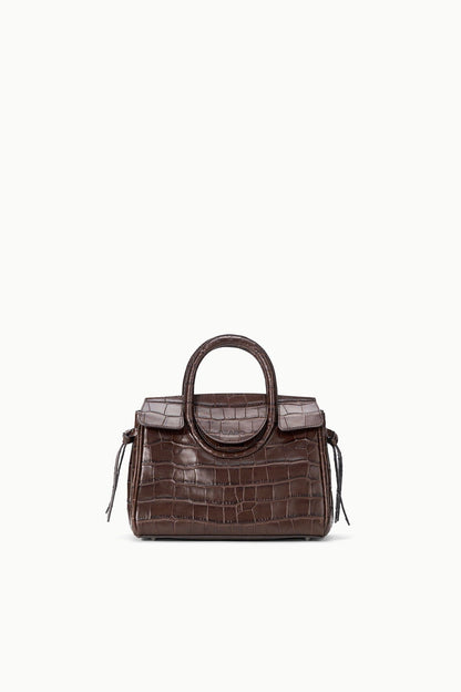 STAUD | Maude Mini Carryall Espresso Croco