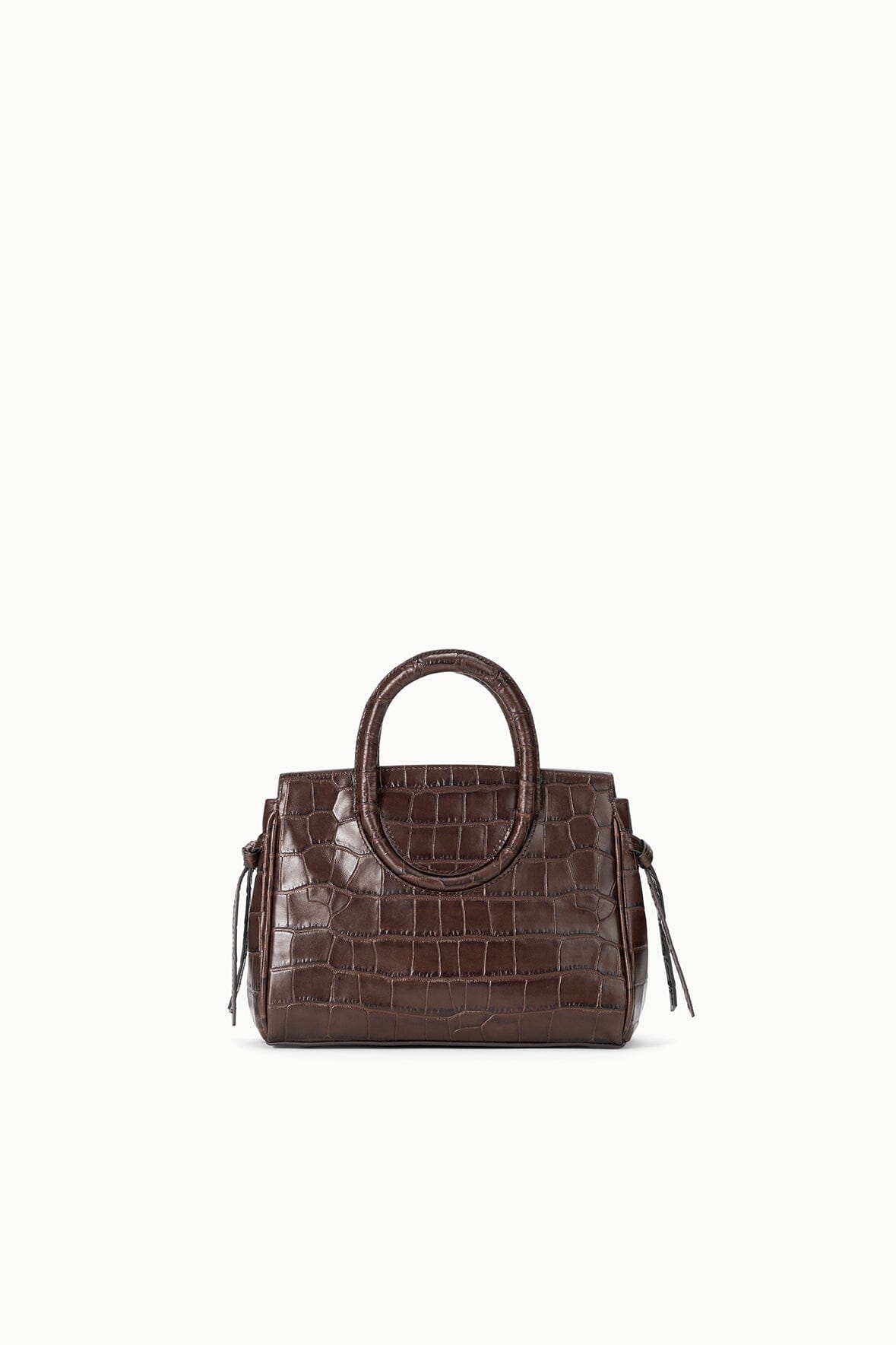 STAUD | Maude Mini Carryall Espresso Croco