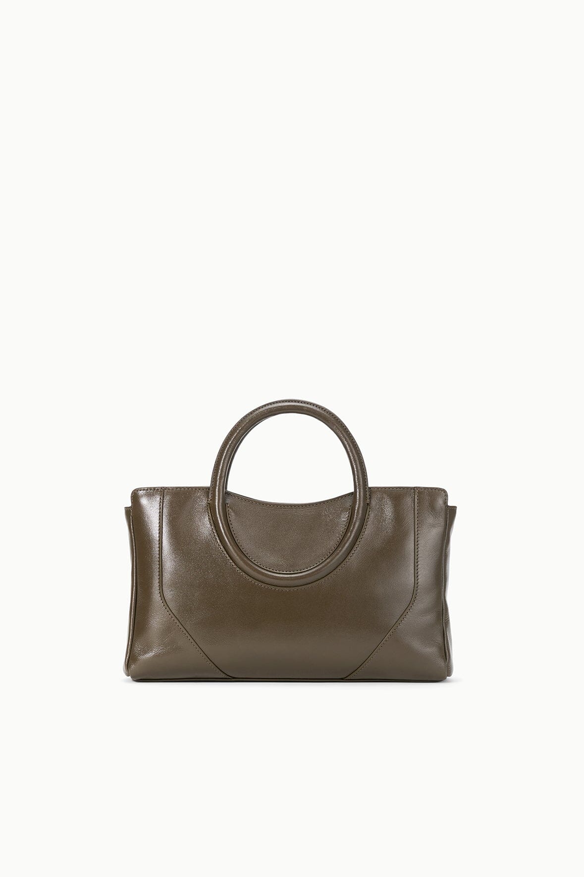 STAUD | Maude Mini Satchel Bag Truffle