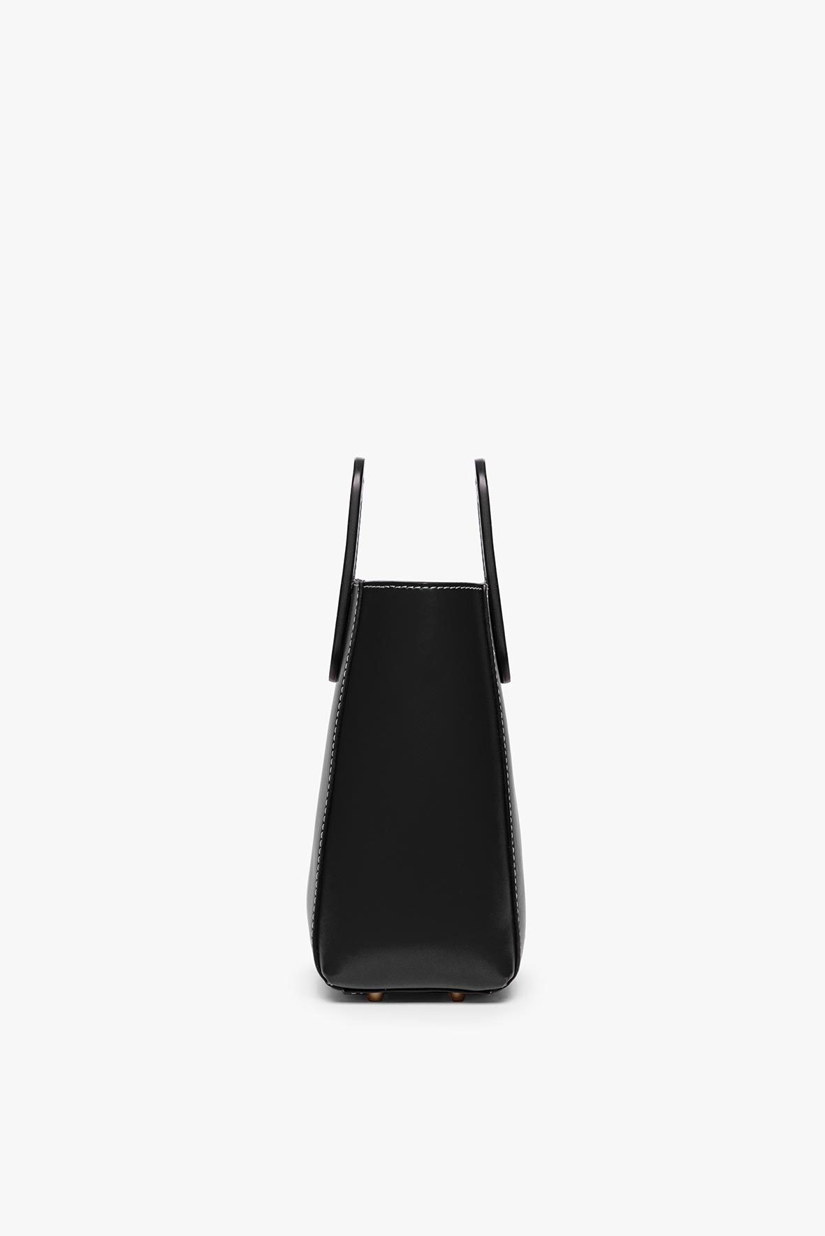 STAUD | Mini Shirley Leather Bag - Black