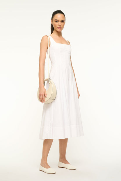 STAUD | Mini Moon Bag - Cream