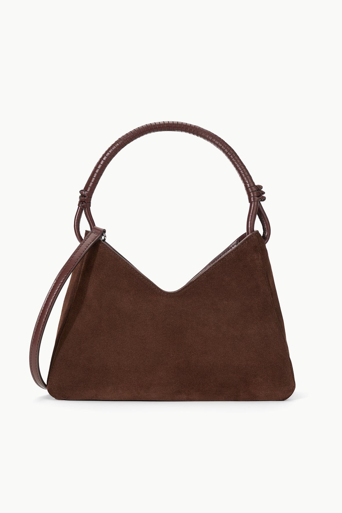 STAUD | Valerie Shoulder Bag Mahogany