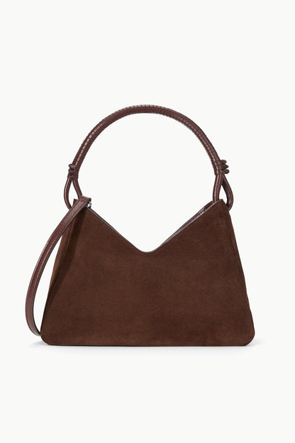 STAUD | Valerie Shoulder Bag Mahogany