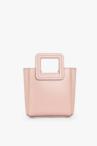 STAUD | Mini Shirley Leather Bag - Blush
