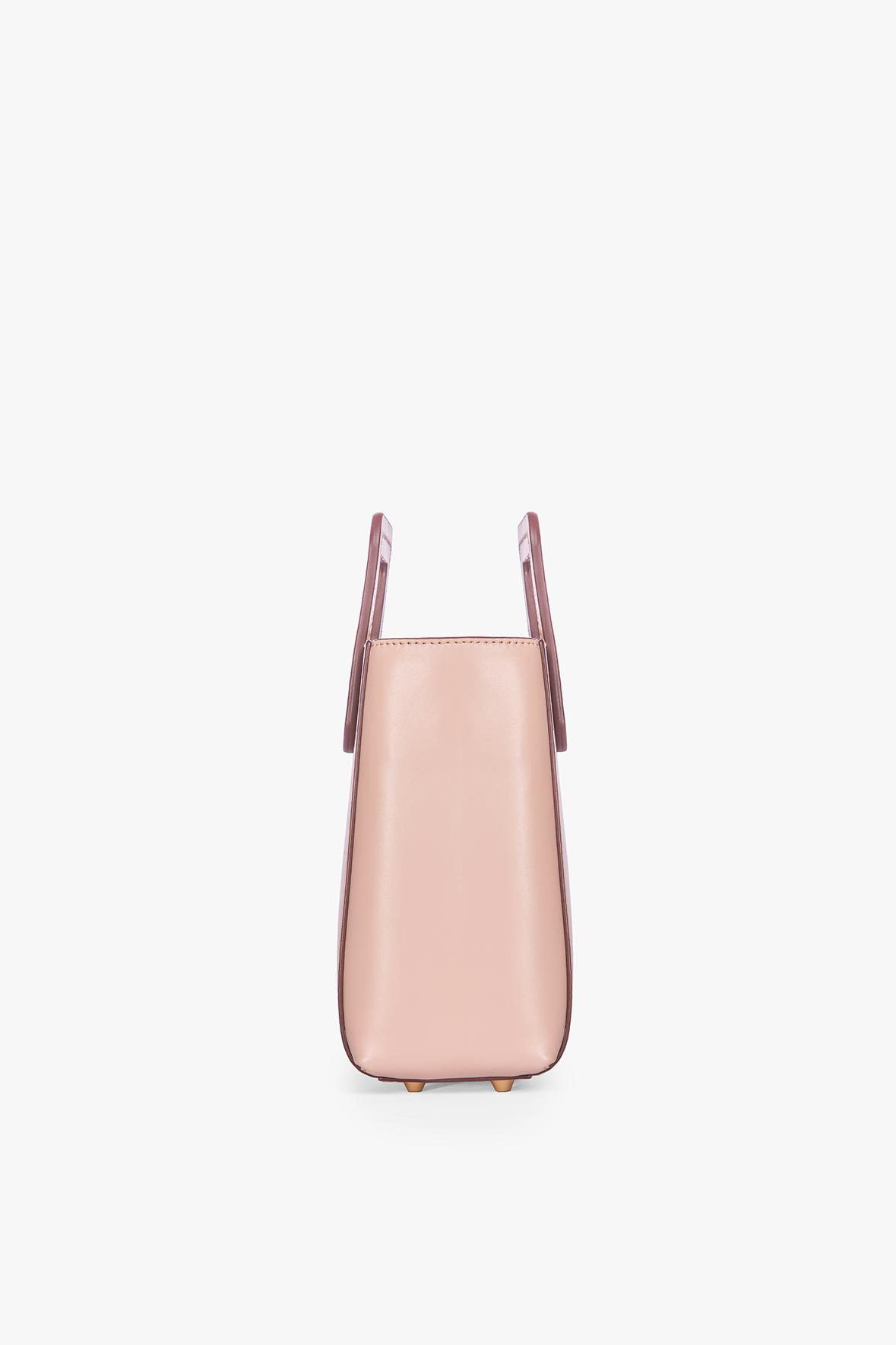 STAUD | Mini Shirley Leather Bag - Blush