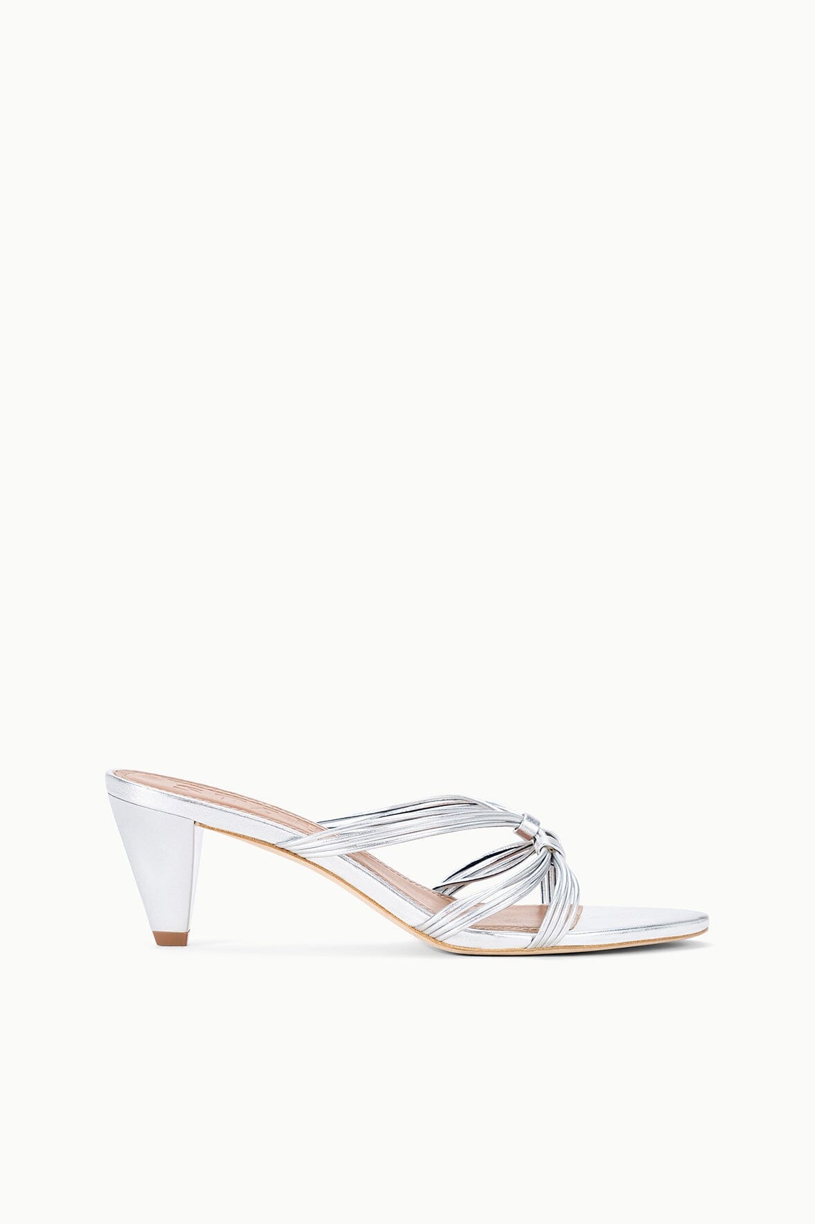 STAUD | Carrie Mule Silver