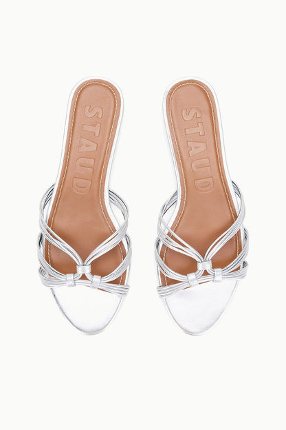 STAUD | Carrie Sandal Silver