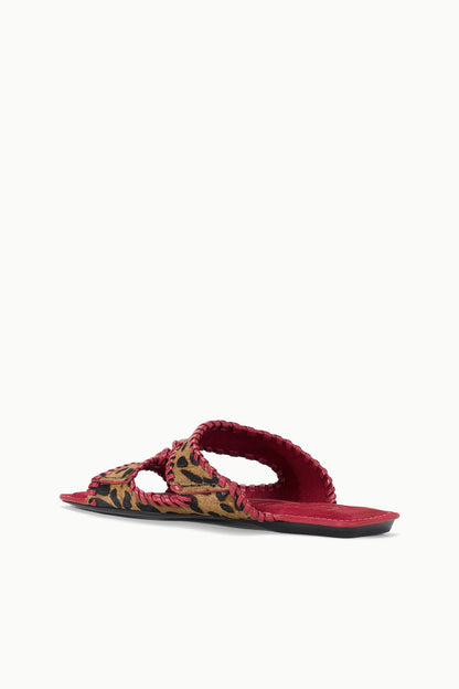 STAUD | Mara Sandal Cheetah