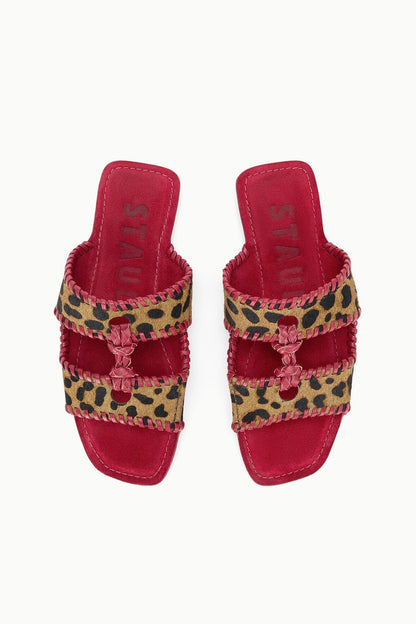 STAUD | Mara Sandal Cheetah