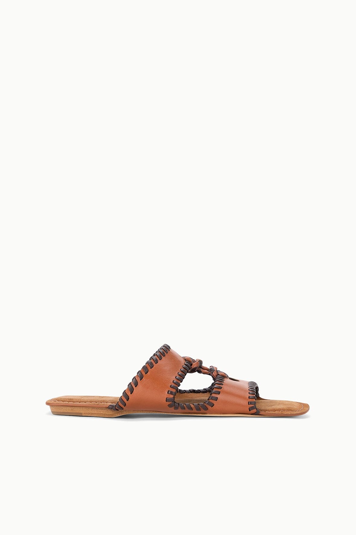 STAUD | Mara Sandal Tabac