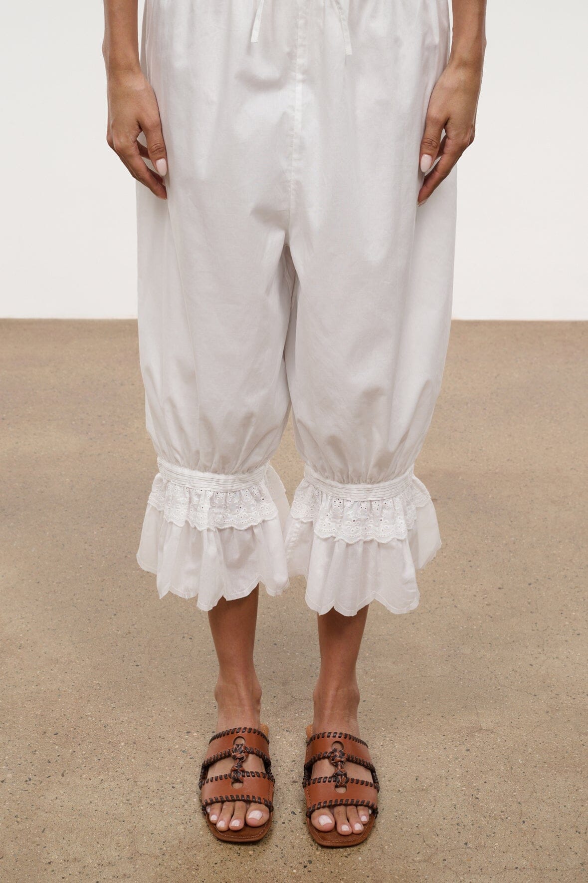 STAUD | Mara Sandal Tabac