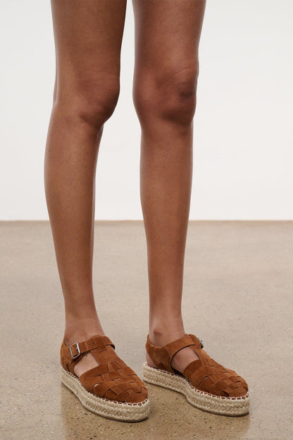 STAUD | Hemingway Fisherman Sandal Tabac