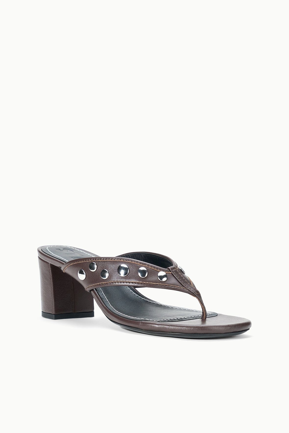 STAUD | Nova Thong Heel Espresso Studs