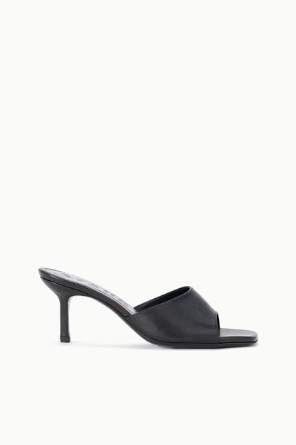 STAUD | Bea Mule Espresso Distressed