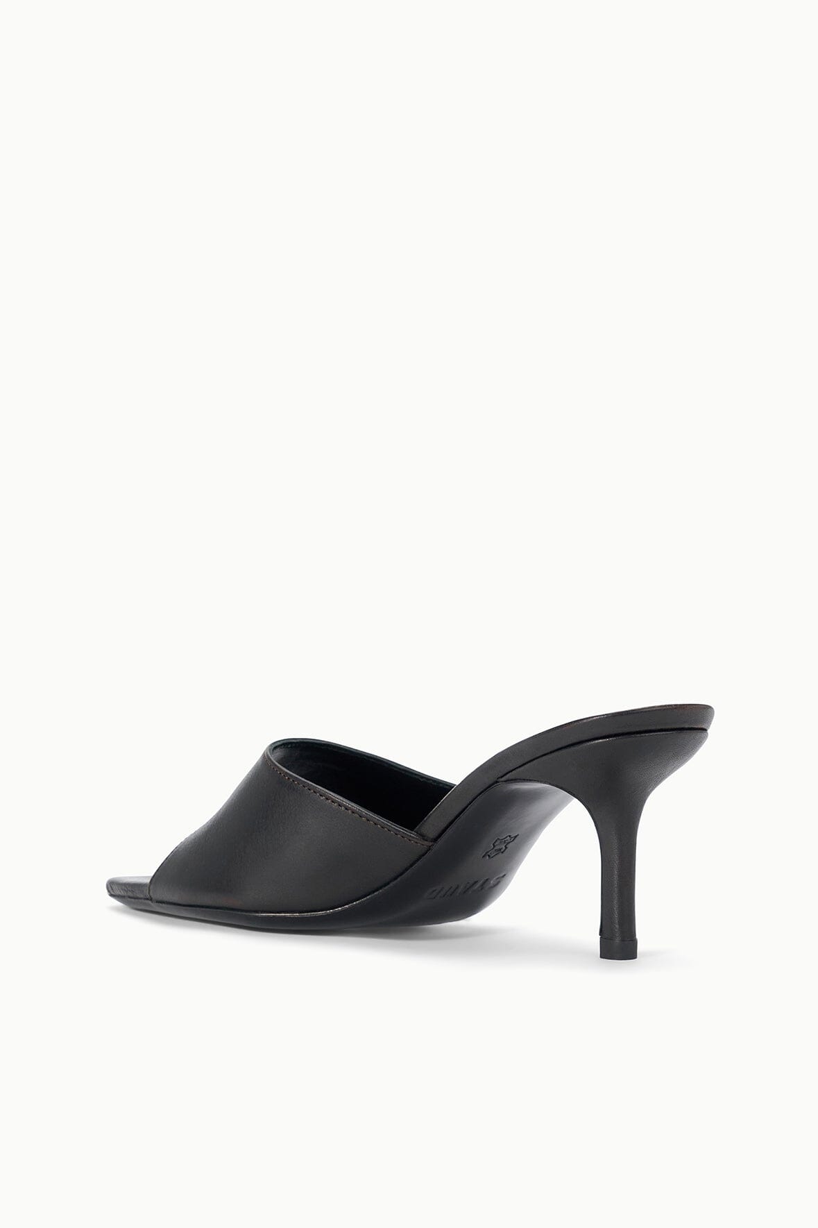 STAUD | Bea Mule Espresso Distressed