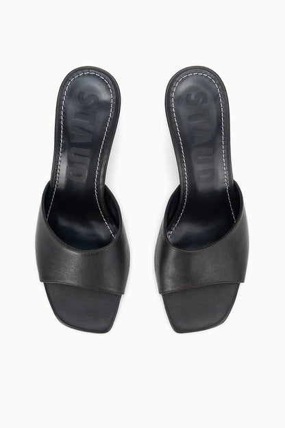 STAUD | Bea Mule Espresso Distressed