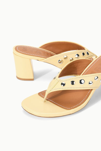 STAUD | Nova Thong Heel Butter Studs
