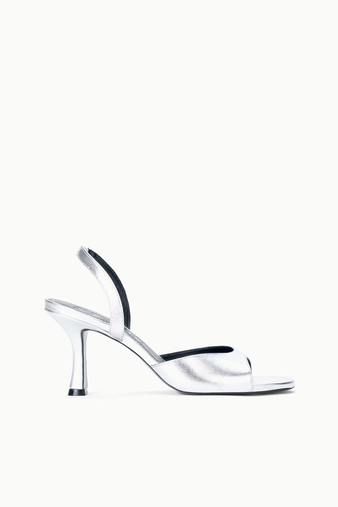 STAUD | Brigitte Heel Silver