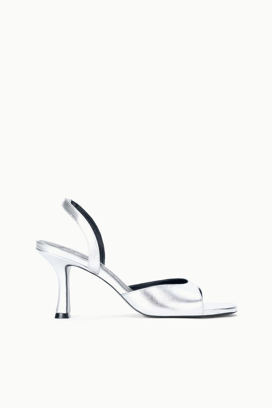 STAUD | Brigitte Heel Silver