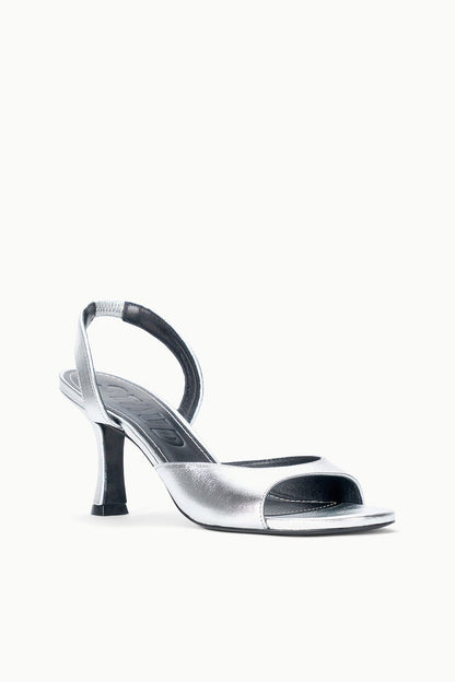 STAUD | Brigitte Heel Silver