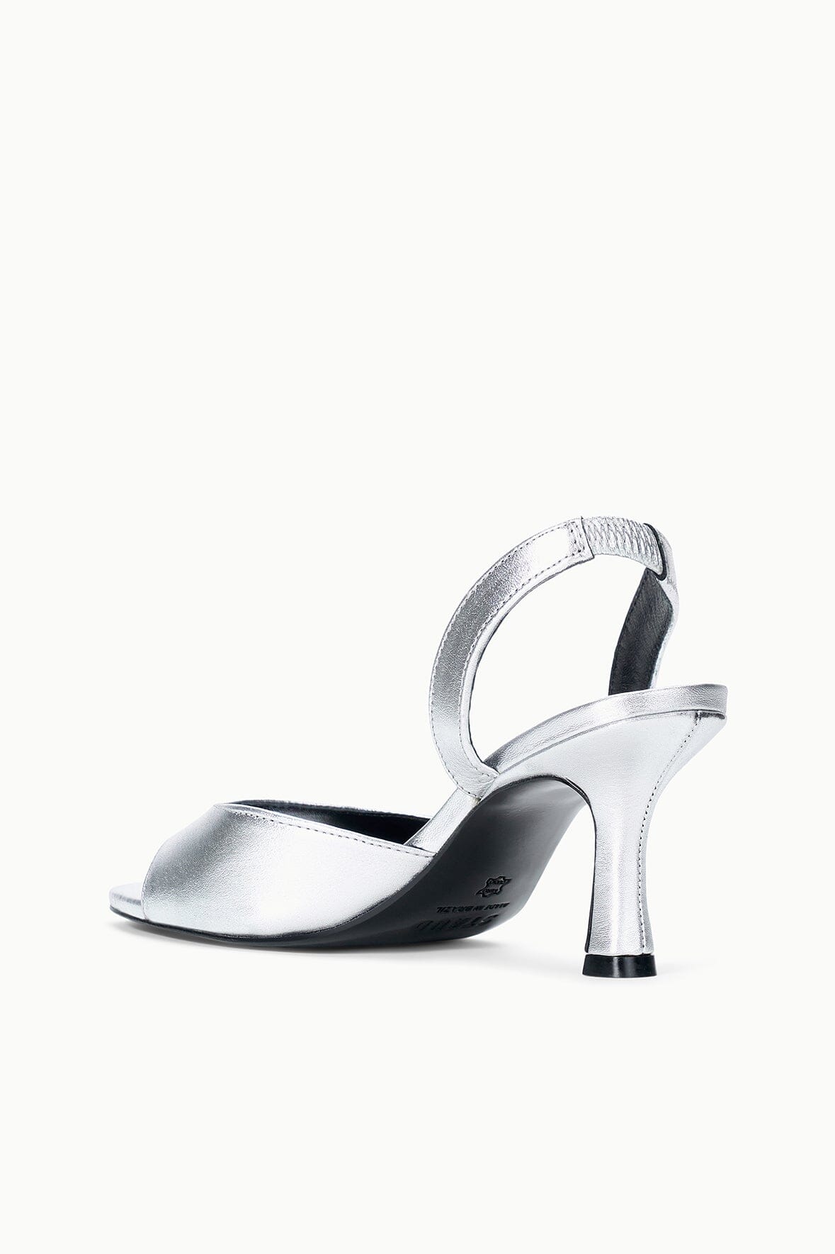 STAUD | Brigitte Heel Silver