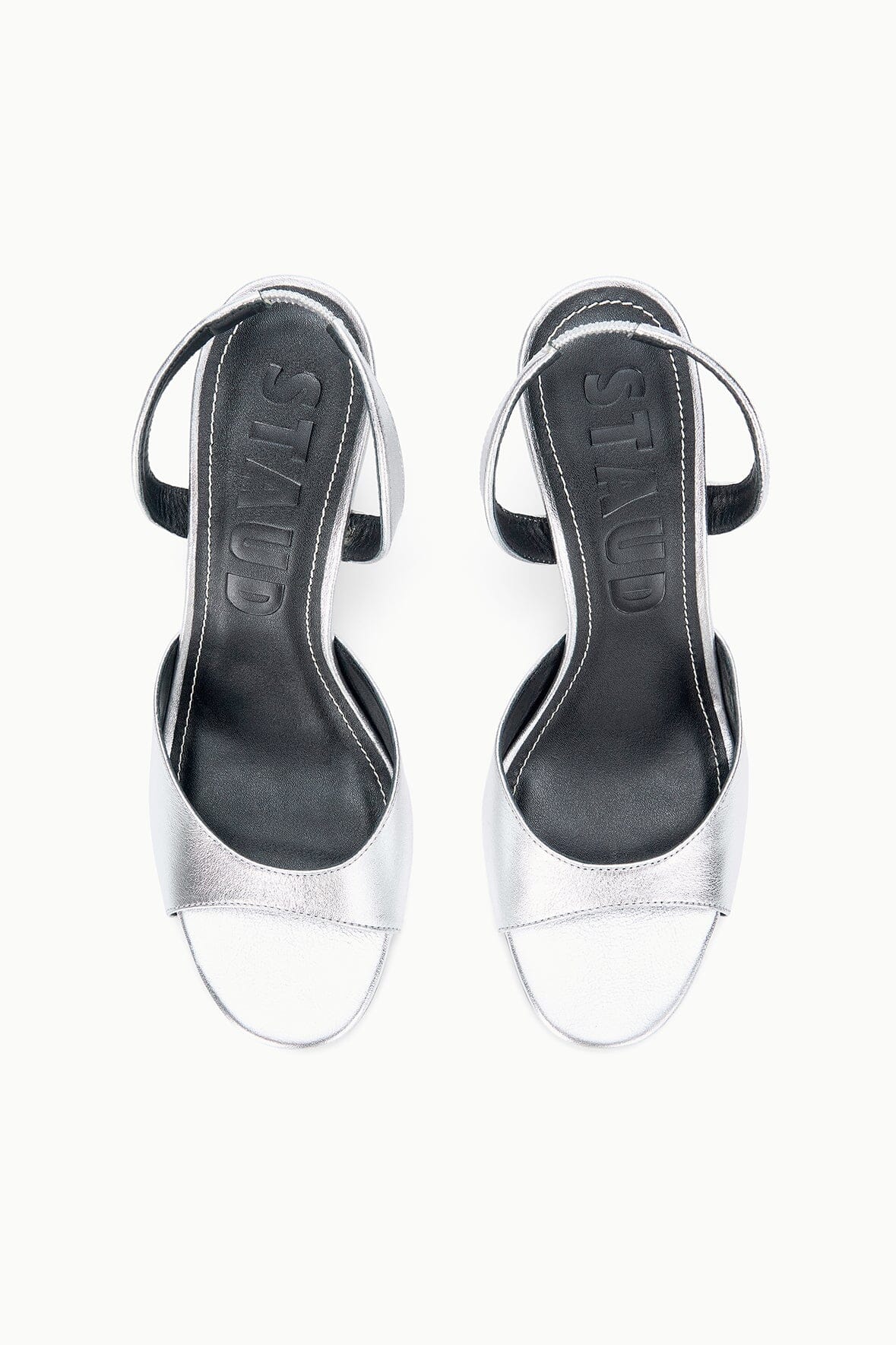 STAUD | Brigitte Heel Silver