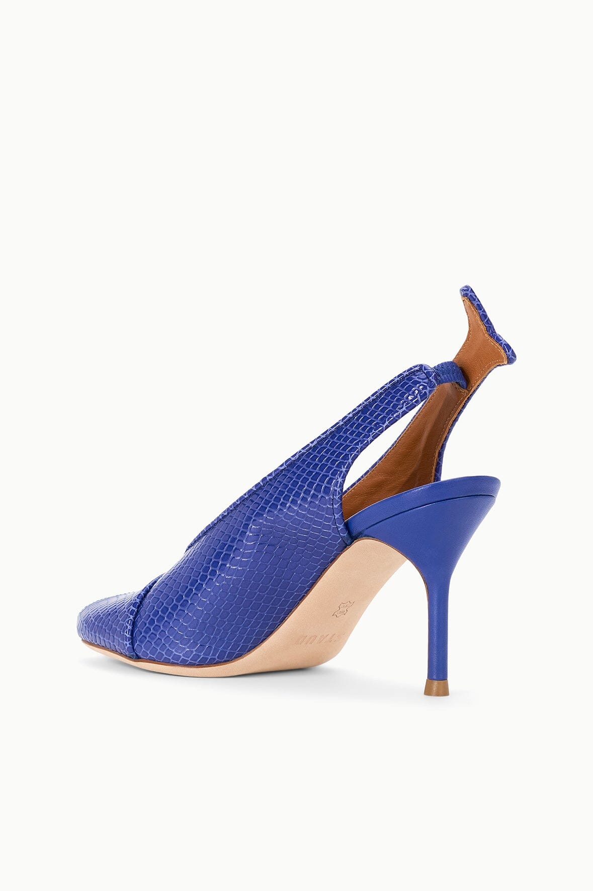 STAUD | Cleo Fish Heel Cobalt