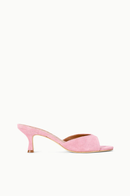 STAUD | Brigitte Suede Mule Orchid