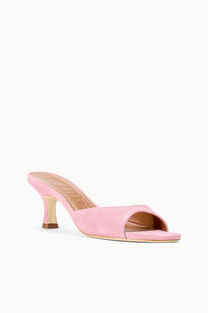 STAUD | Brigitte Suede Mule Orchid
