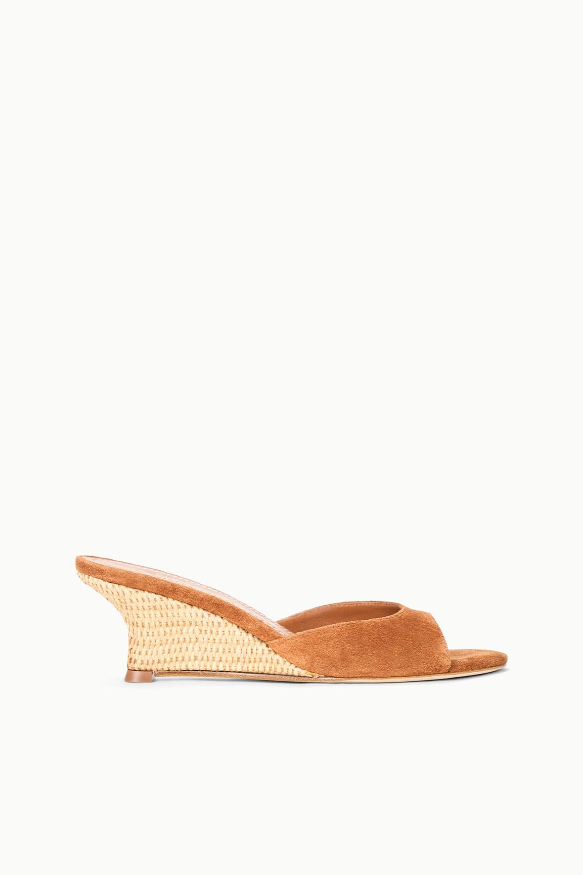 STAUD | Brigitte Wedge Tabac Natural