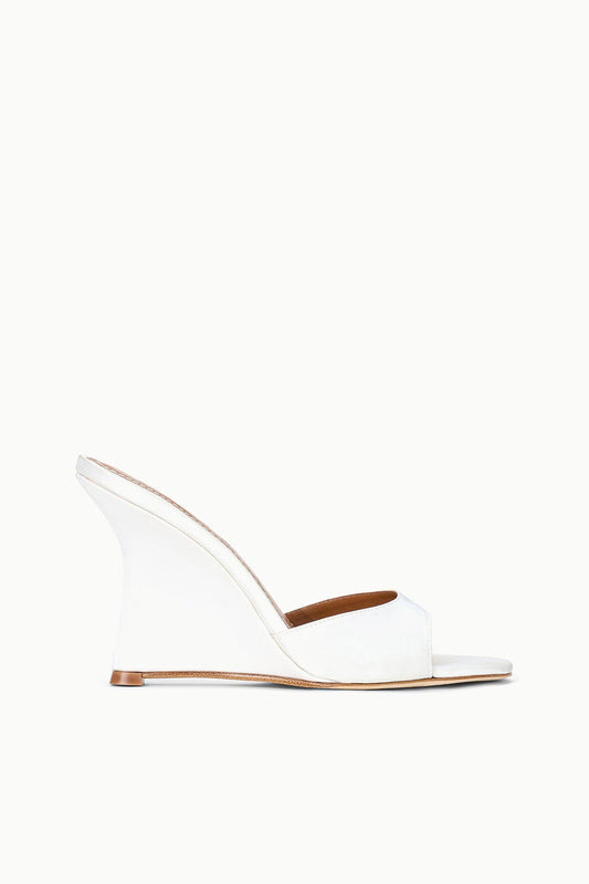 STAUD | Brigitte High Wedge Ivory