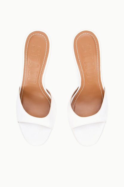 STAUD | Brigitte High Wedge Ivory