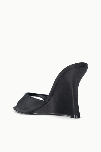 STAUD | Brigitte High Wedge Black