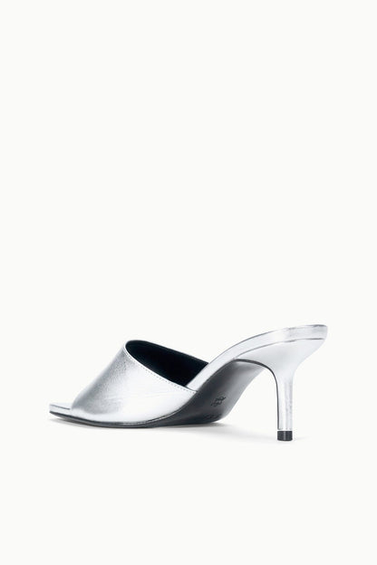STAUD | Bea Mule Silver