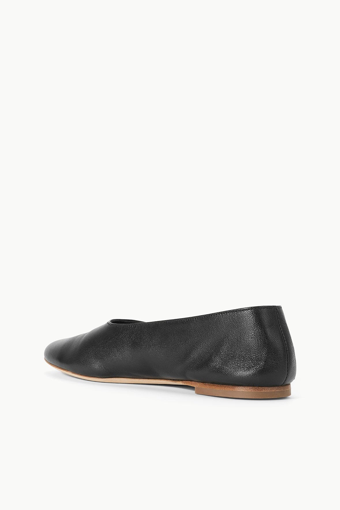 STAUD | Alba Ballet Flat Black