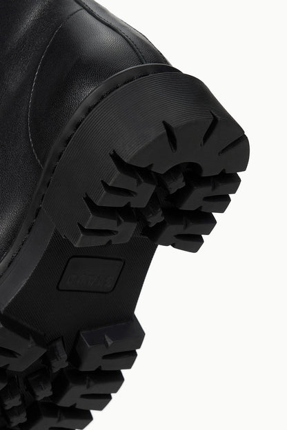 STAUD | Miles Zip Ankle Boot Black