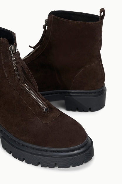 STAUD | Miles Zip Ankle Boot Espresso
