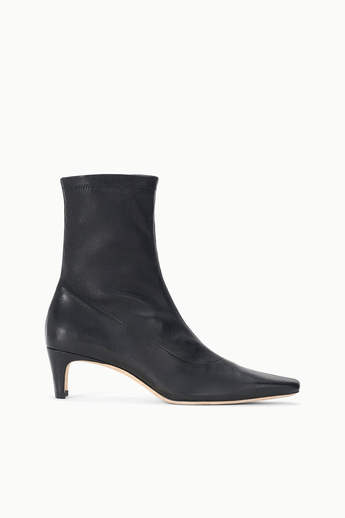 STAUD | Wally Sock Ankle Boot Black