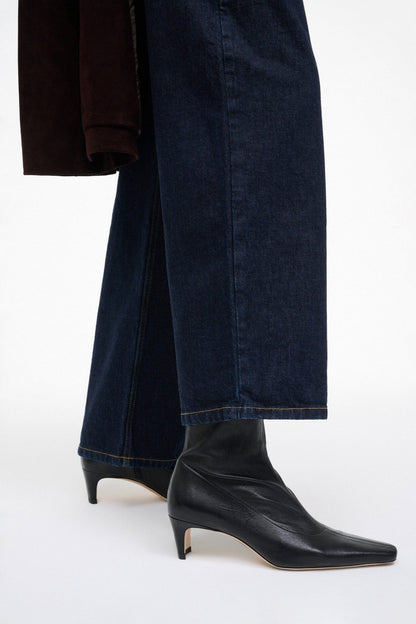 STAUD | Wally Sock Ankle Boot Black