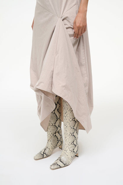 STAUD | Wally Boot White Snake