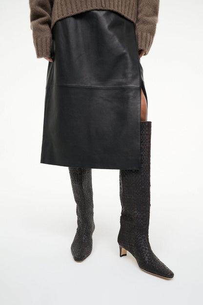STAUD | Wally Boot Espresso Woven