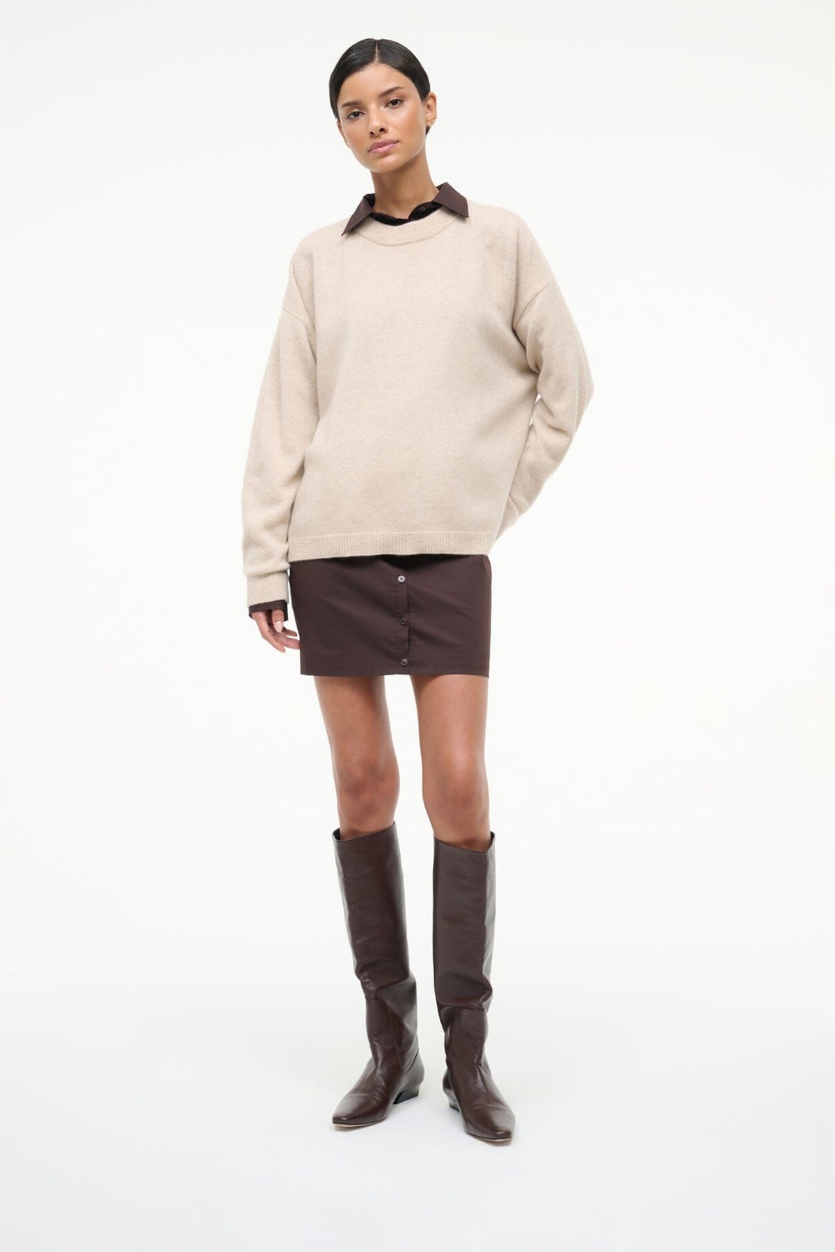 STAUD | Wally Flat Boot Espresso